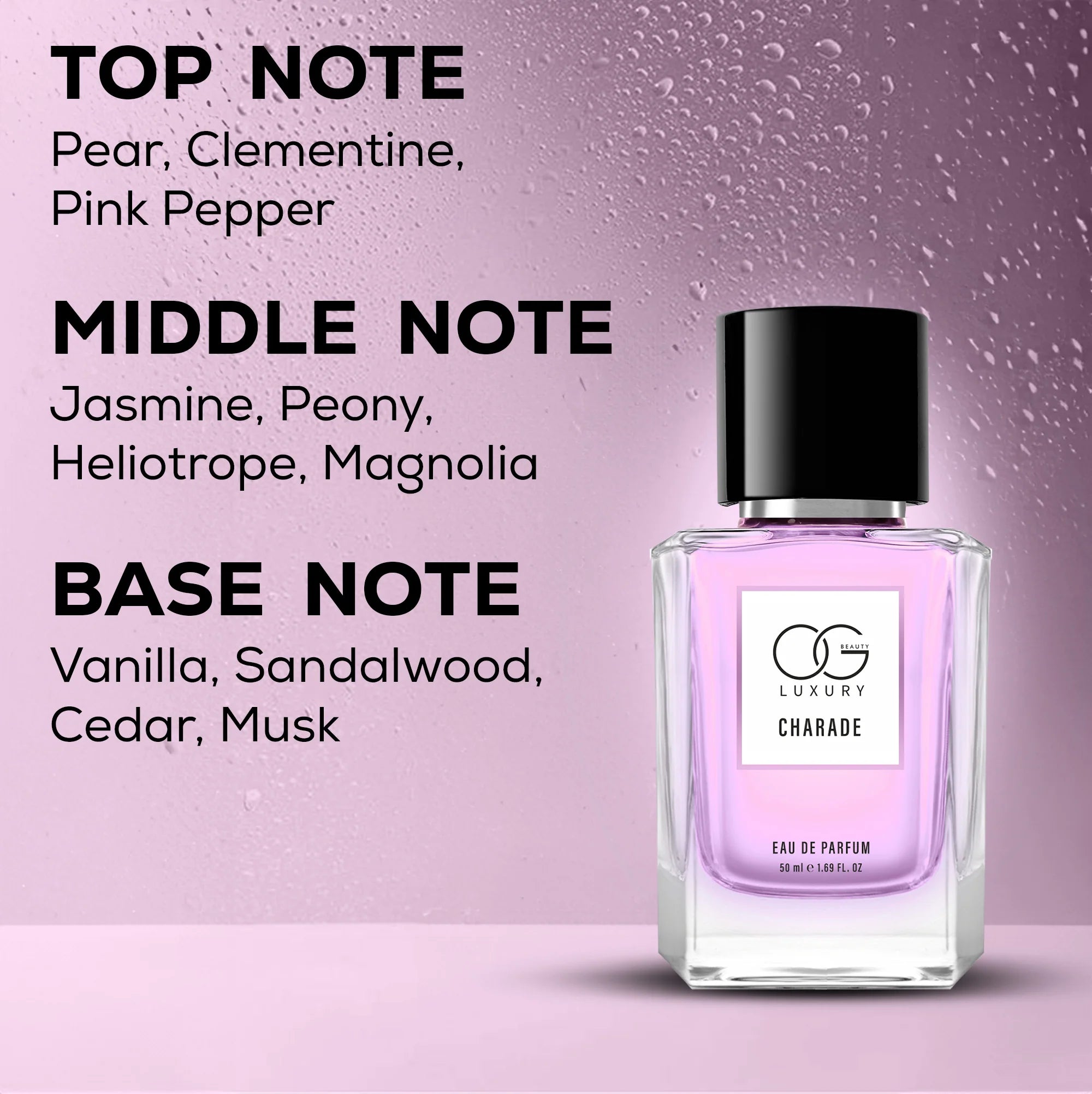 OG BEAUTY Luxury Charade Eau De Parfum 50ML
